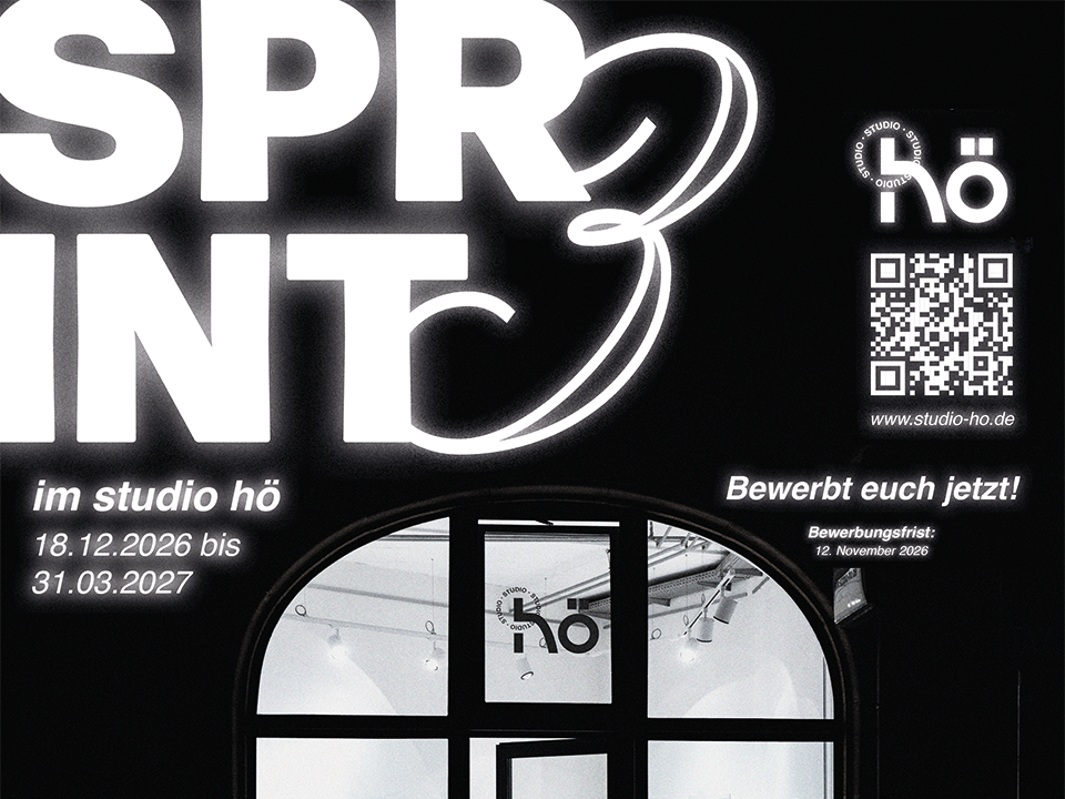Ausschreibung Studierenden-Stipendium sprint3